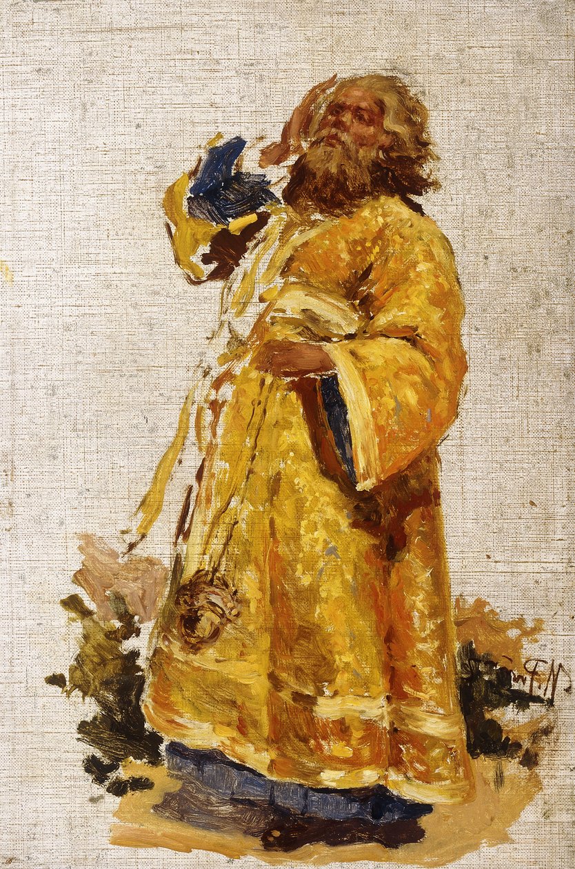 Study of the Deacon for the Painting 