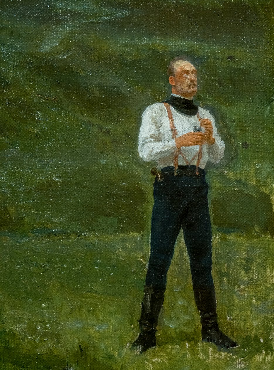 The Duel (detail) by Ilya Efimovich Repin