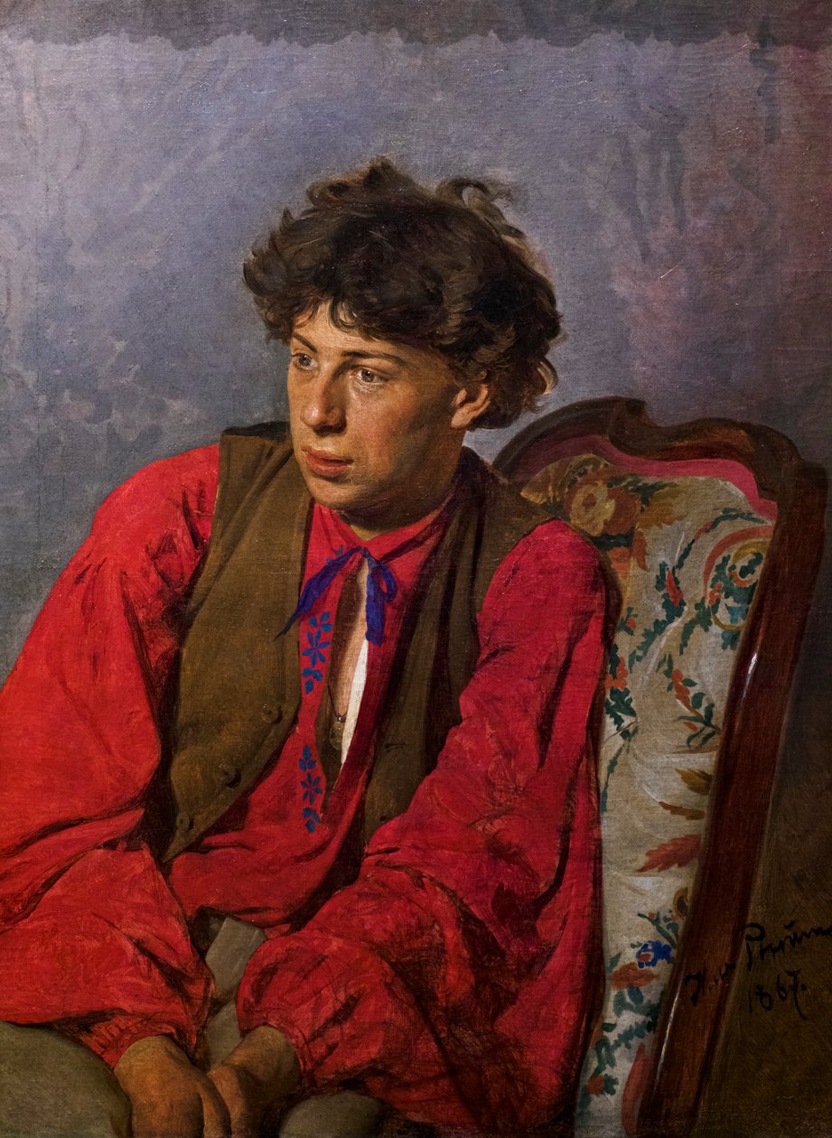 Vassili Repine by Ilya Efimovich Repin: Buy fine art prints