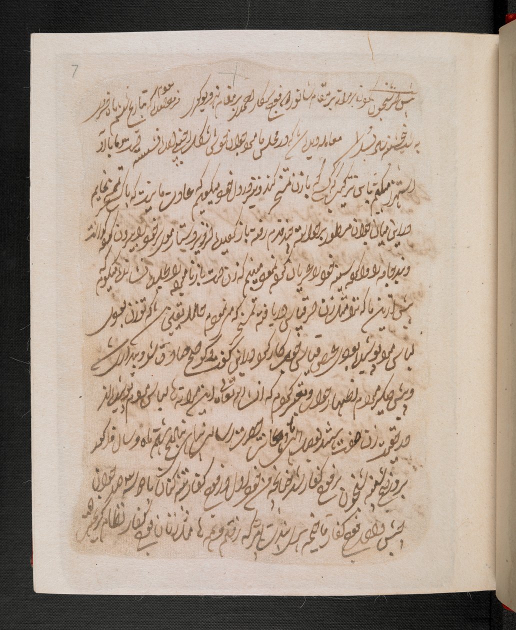 A Page from Tipu Sultan