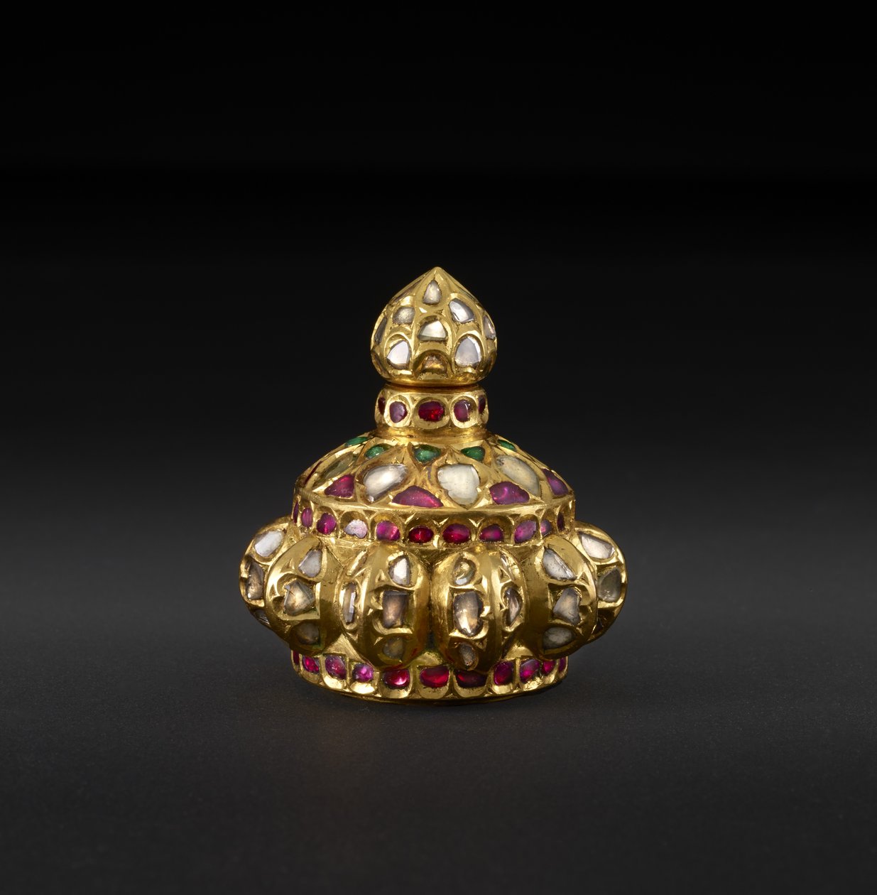 Gem-Set Kohl Bottle by Indian School