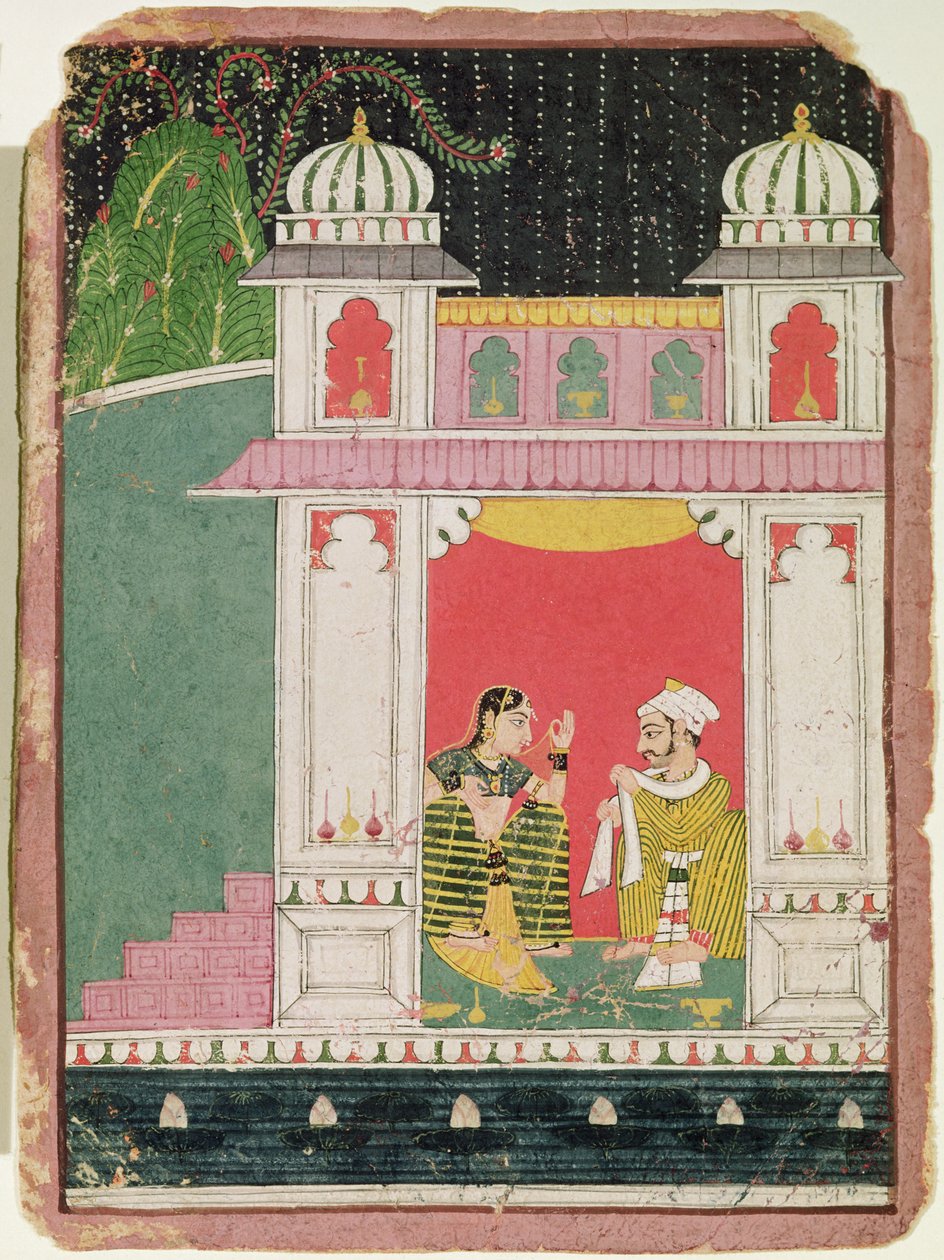 Heroine and Her Lover in a Pavilion, c.1640-50
