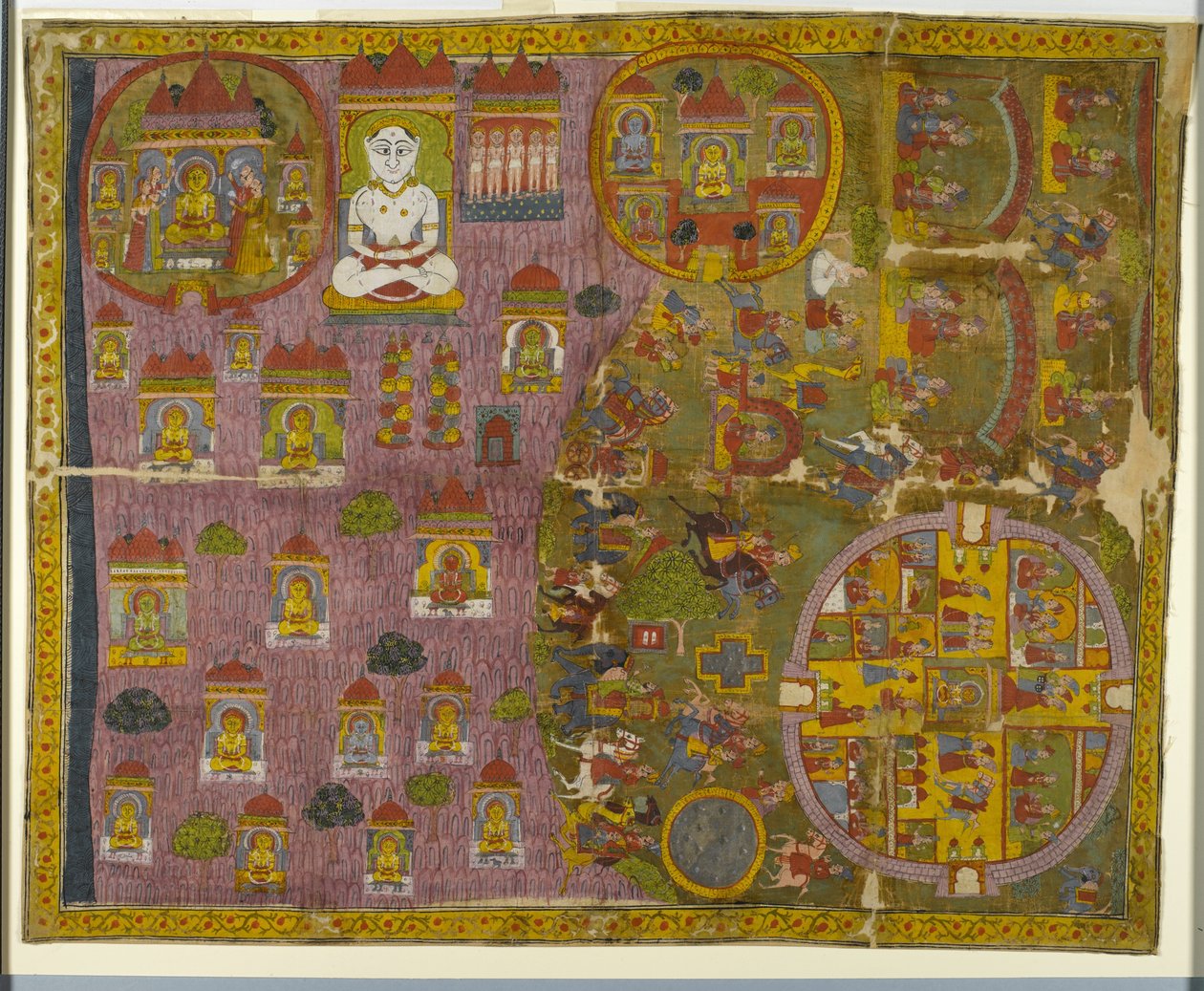 Jain pilgrimage, c.1750 by Indian School