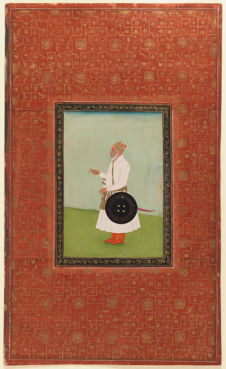 Ruh Allah Khan by Indian School: Buy fine art print