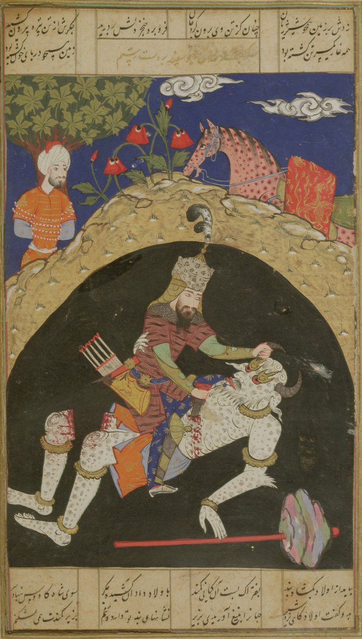 rustam-slays-the-white-div-of-mazandaran-illustration-from-the