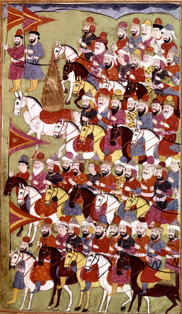 Story of the Prophet Muhammad, Hamla-i-Haydari by Indian School
