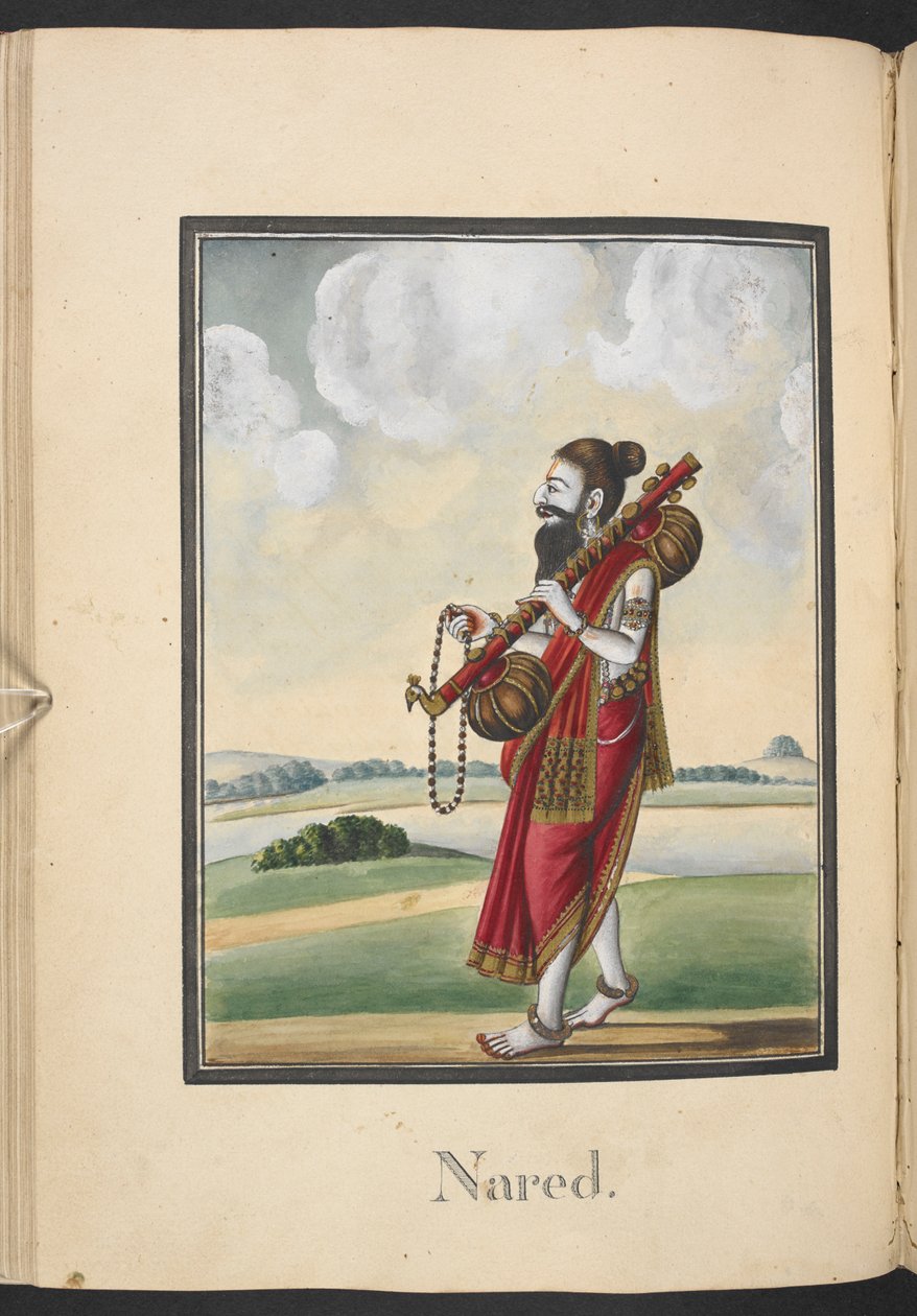The Sage, Narada by Indian School: Buy fine art print