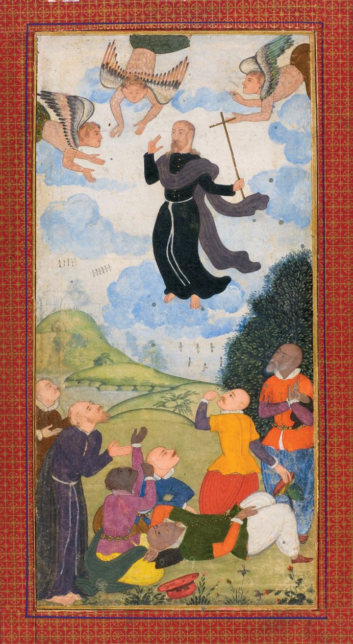 The Ascension of Jesus in the Guise of a Priest by Indian School