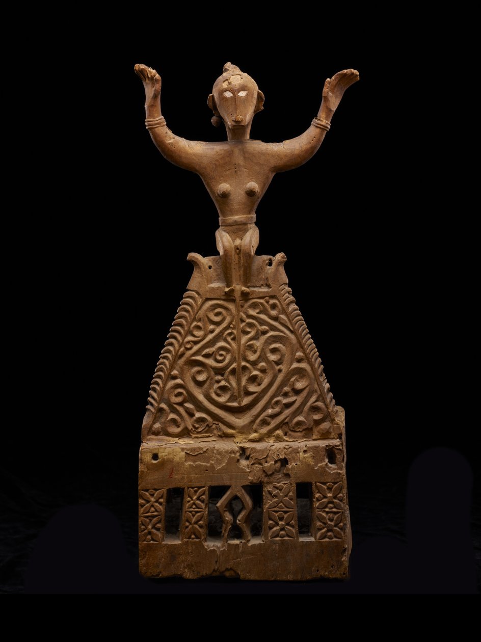 Altar depicting the first female ancestor (luli) by Indonesian School