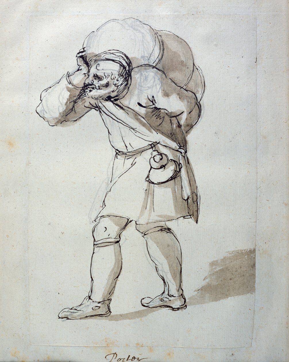 A porter laden by Inigo Jones