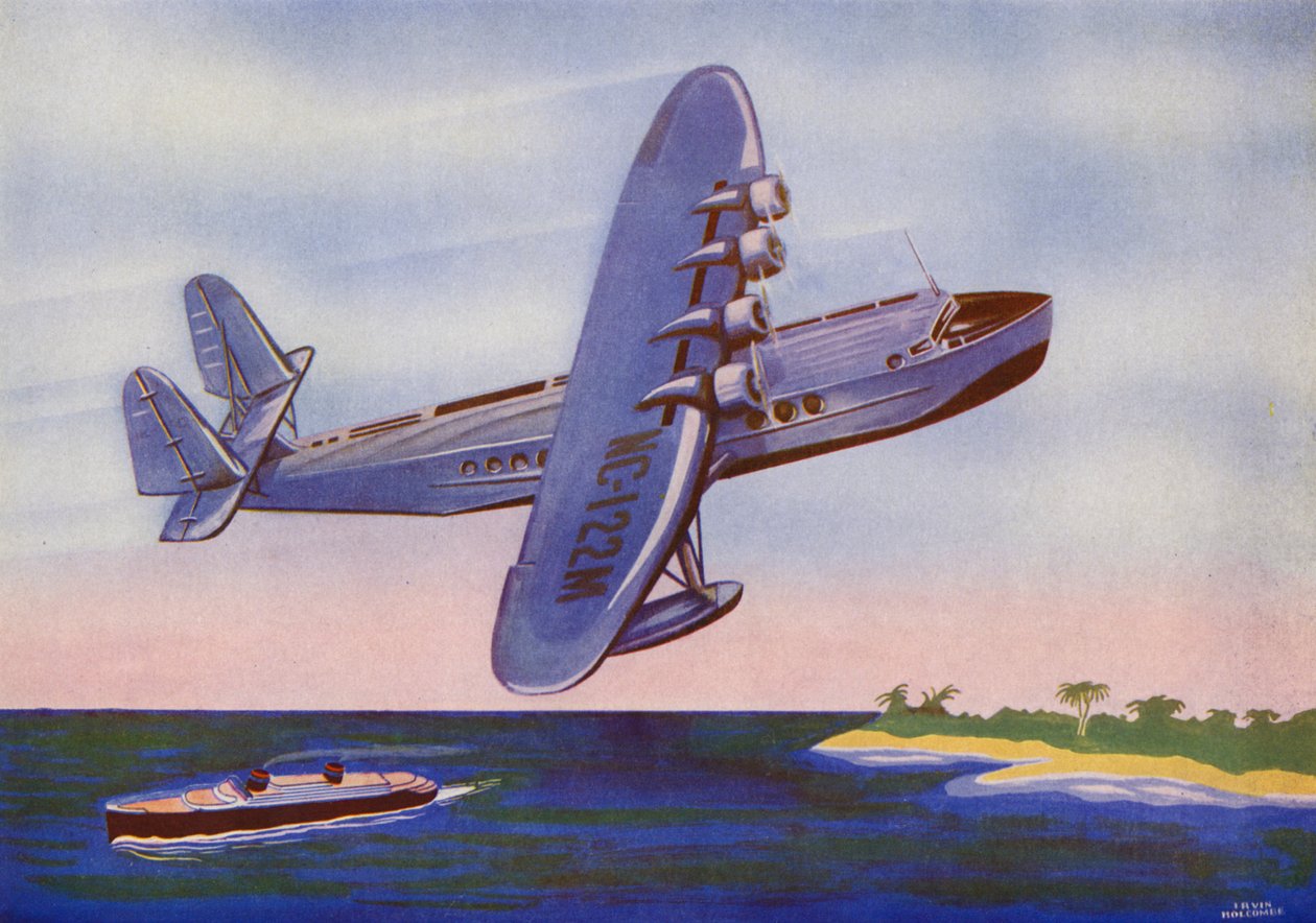 Sikorsky S-42, Bermuda Clipper by Irvin L. Holcombe