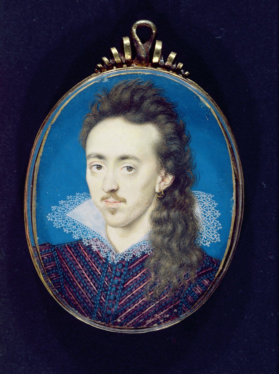 Dudley North (1581-1617) 3rd Baron North, 1608-10 by Isaac Oliver