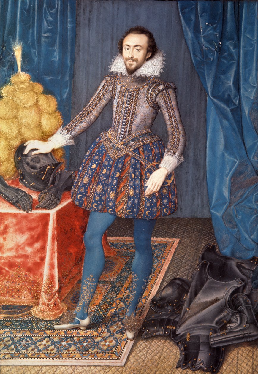 Portrait of Richard Sackville, 3rd Earl of Dorset (1589-1624), 1616 by Isaac Oliver