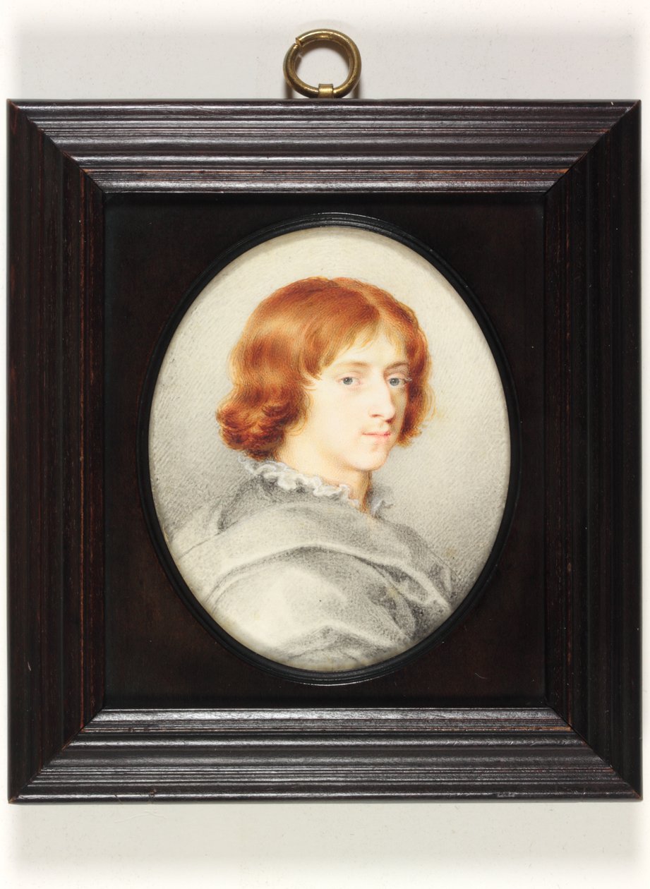 A young Gentleman traditionally identified as Isaac Oliver the Younger, the Painter