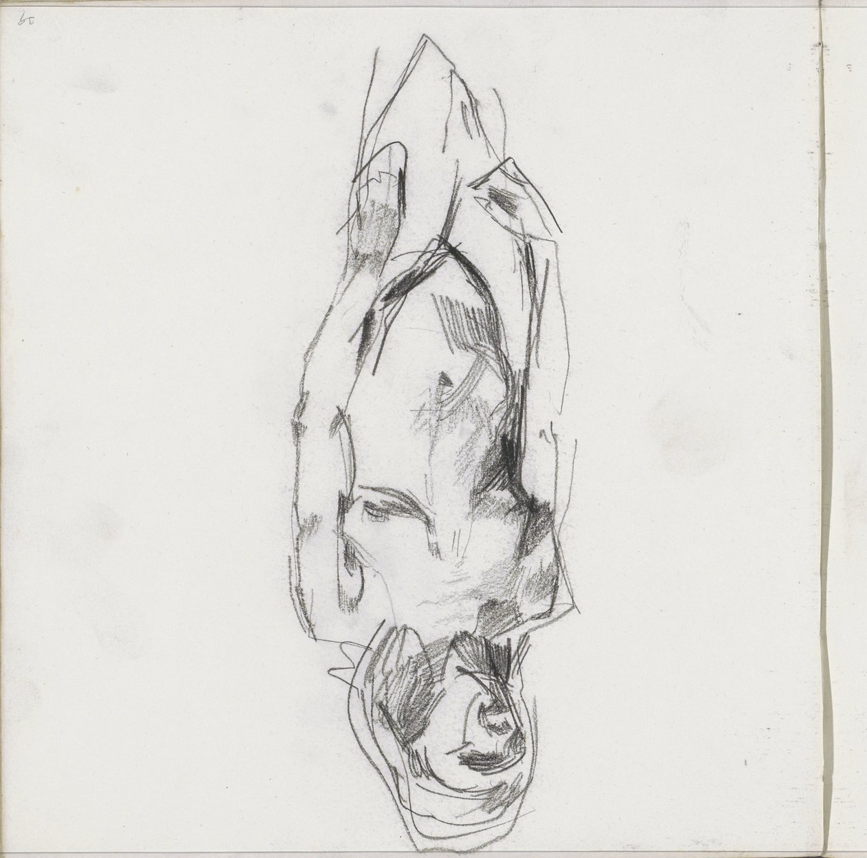 Standing Female Nude by Isaac Israels