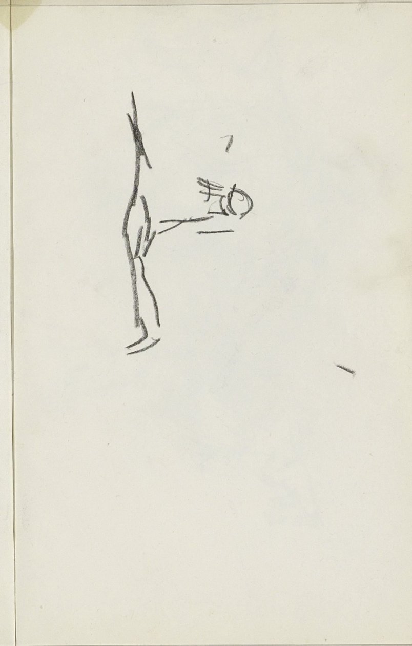 Study, Possibly a Figure Study by Isaac Israels