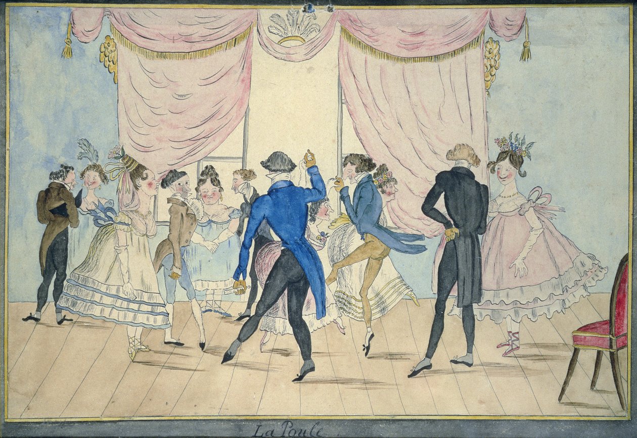 La Poule, c.1820 by Isaac Cruikshank