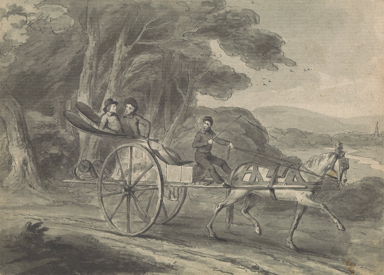 Canadian Calash or Marche-Donc by Isaac Weld