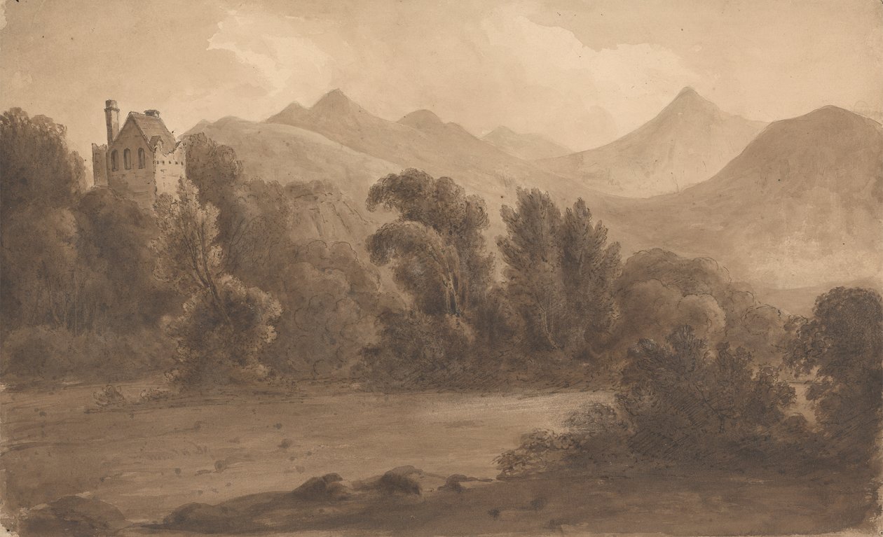 Dunloh Castle, Killarney, Ireland by Isaac Weld