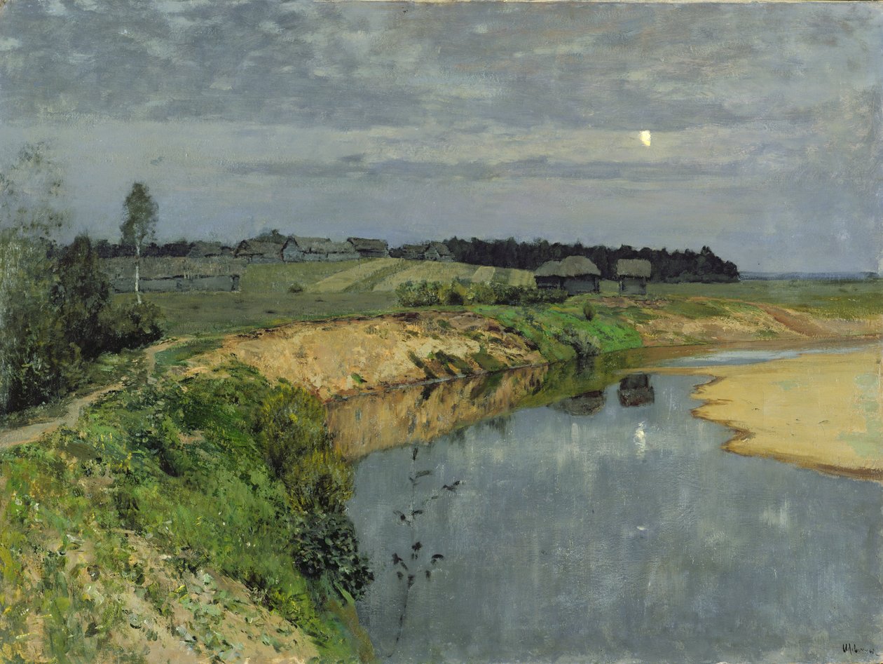 Silence by Isaak Ilyich Levitan