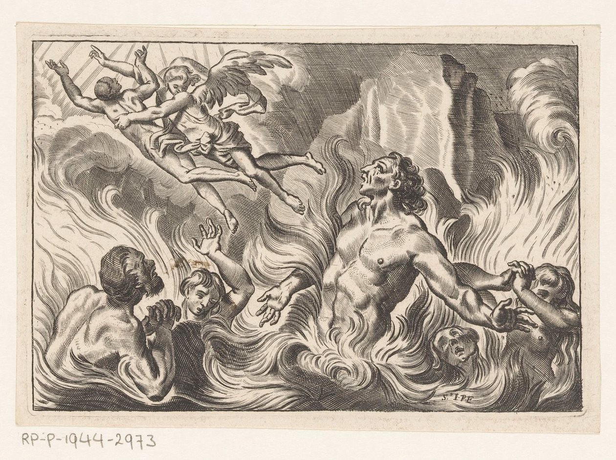 Rescue of a Soul from Purgatory by Isabella Piccini