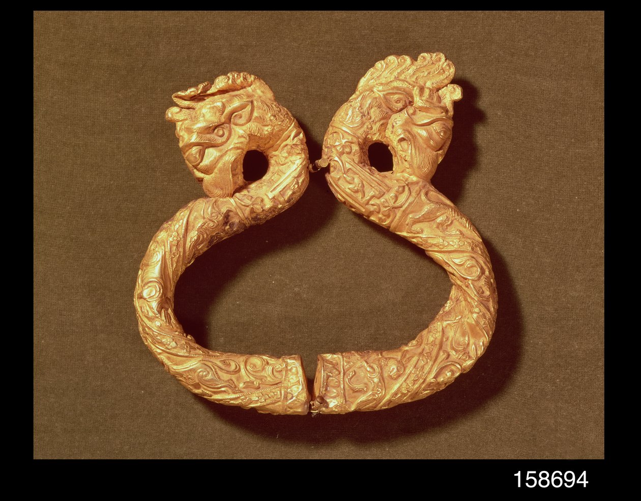 Bracelet with two monster heads by Islamic School