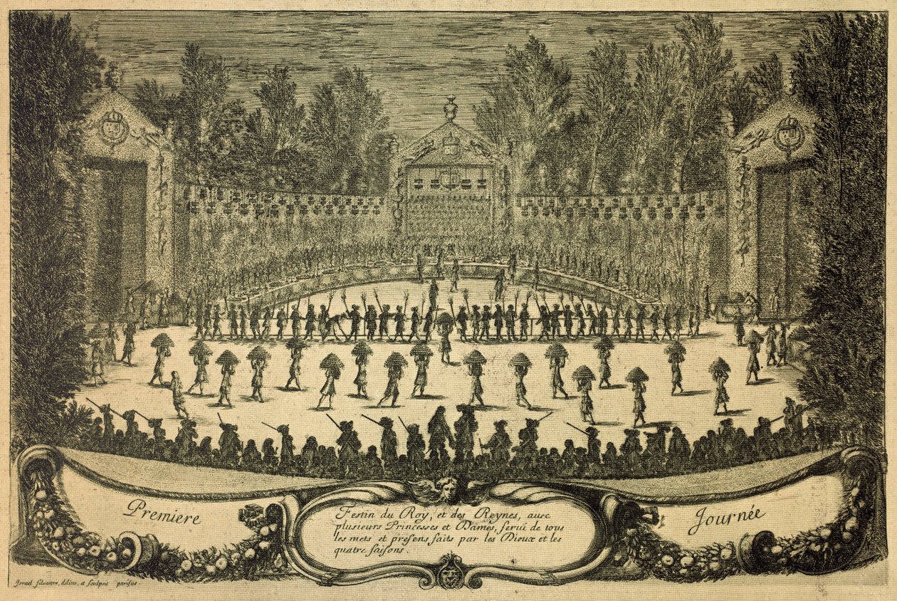 Festivities at Versailles by Israel Sylvestre