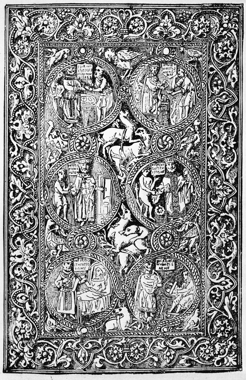 A Copy of the Ivory Back Cover of Queen Melisende