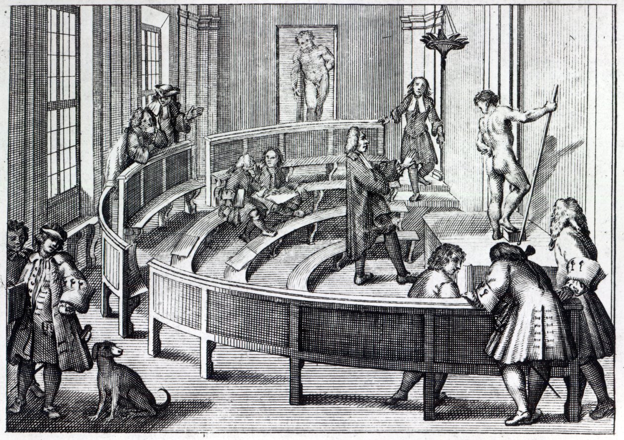 Life Drawing Class, 1739 by Italian School