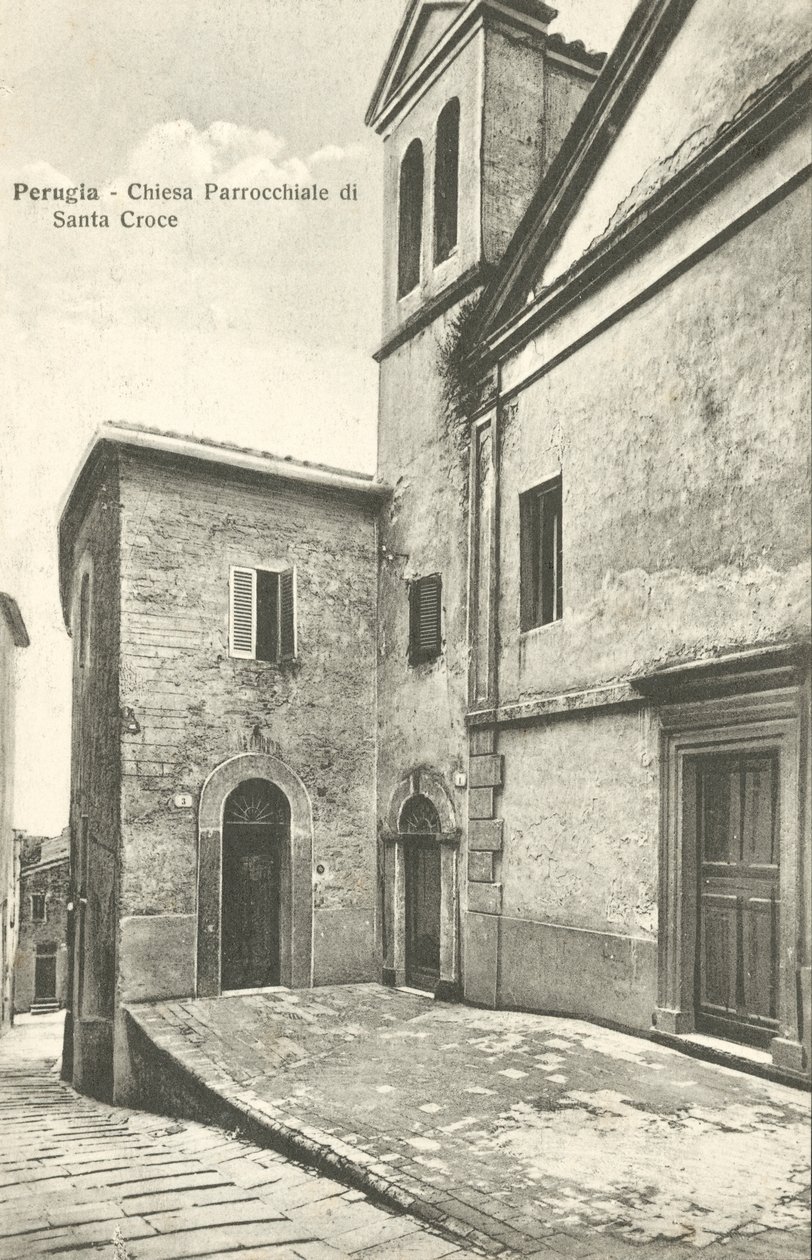 Perugia: Parish Church of Santa Croce by Italian Photographer