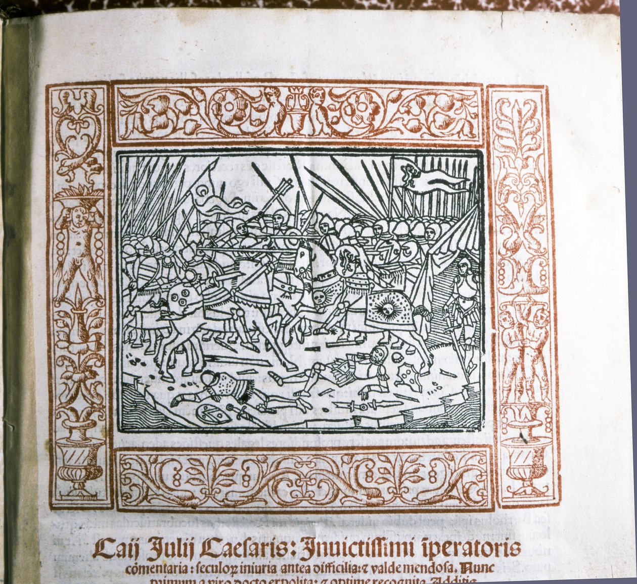 CAESAR Gaius Iulius: Illustration from Caesar