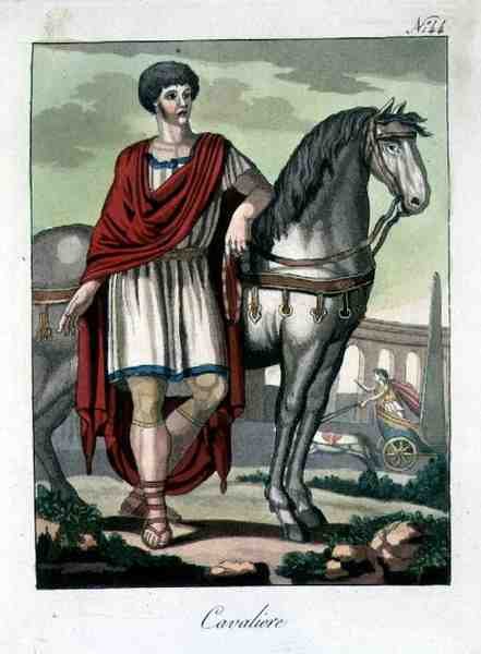 Cavalry Soldier, from 'L'Antica Roma' by Italian School