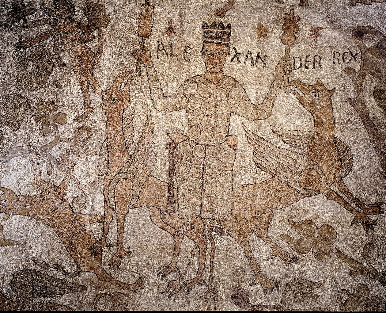 Alexander the Great with Indian Animals (detail) by Italian School