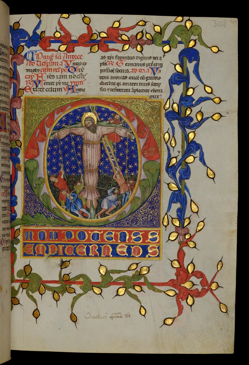 Martyrdom of St Andrew by Italian School