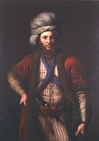 Portrait of a Hungarian Warrior, Florentine School, c.1650 by Italian School