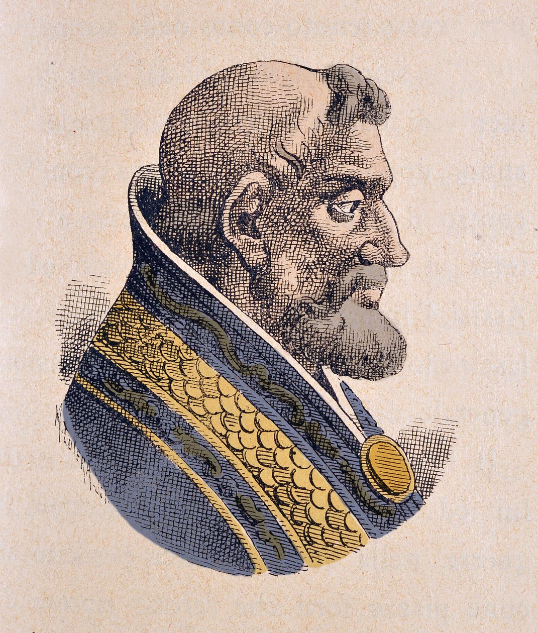 Portrait of Pope Honorius III (1213-1227) by Italian School