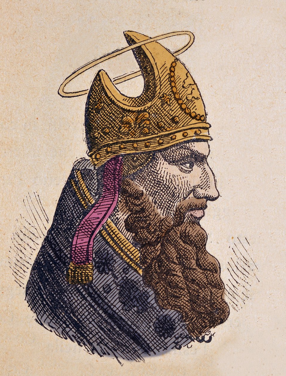 Portrait of Pope Mark (335-336) by Italian School