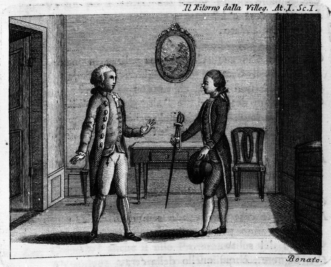 Scene 1 of Act I of the Play 
