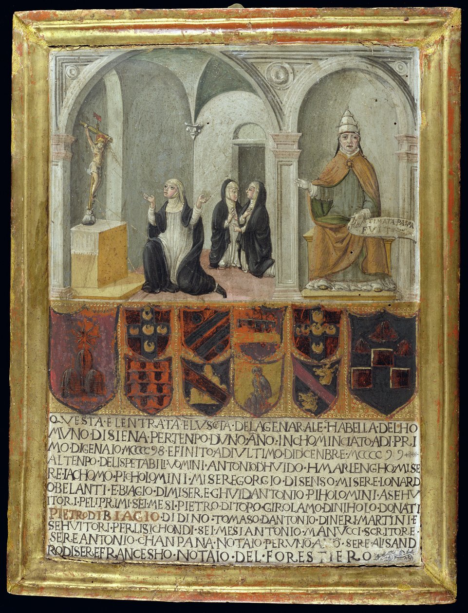 St. Catherine of Siena (1347-80) Receiving the Stigmata