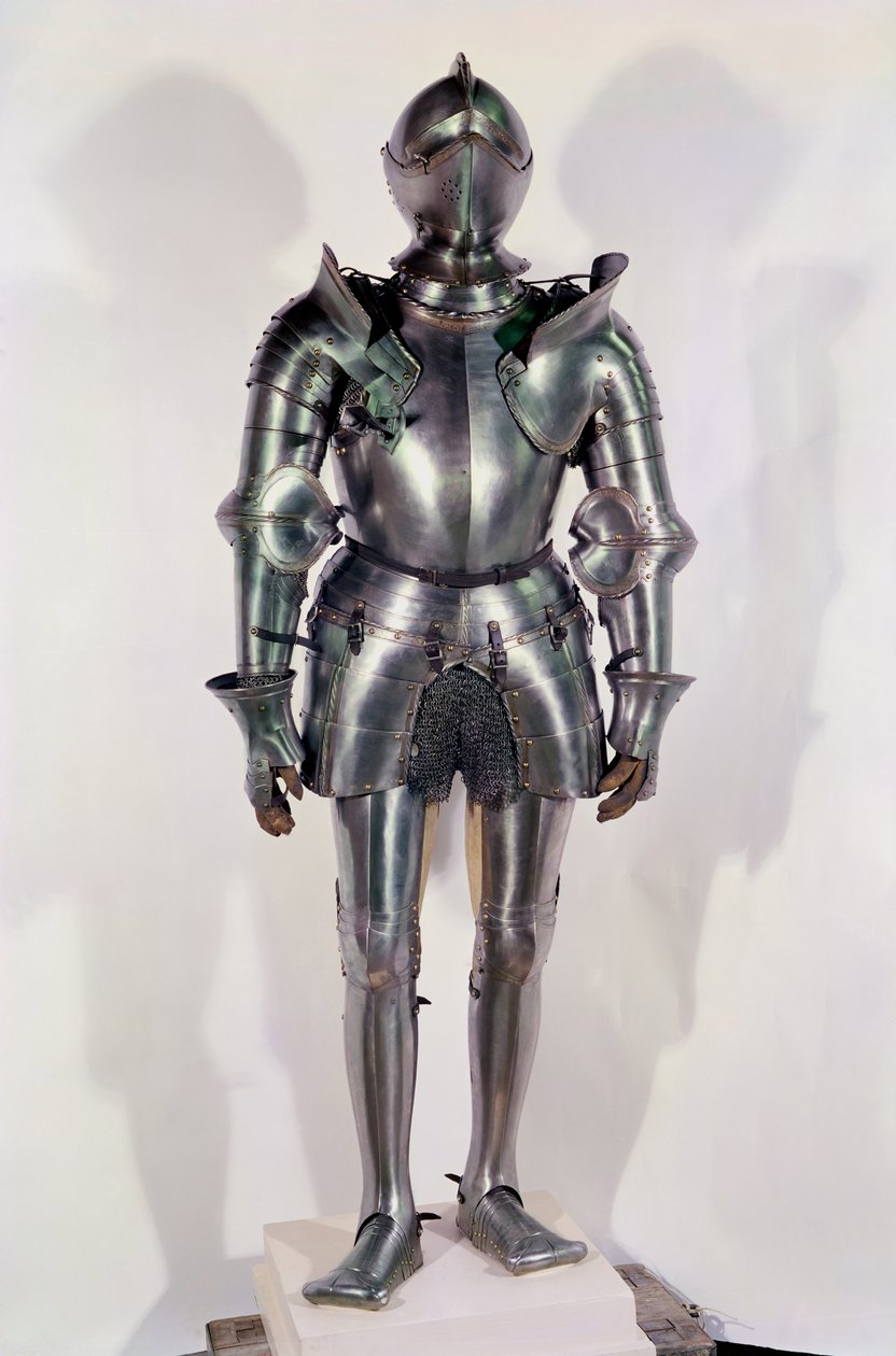 Suit of armour thought to have belonged to Chevalier Bayard (1475-1524), c.1510 by Italian School