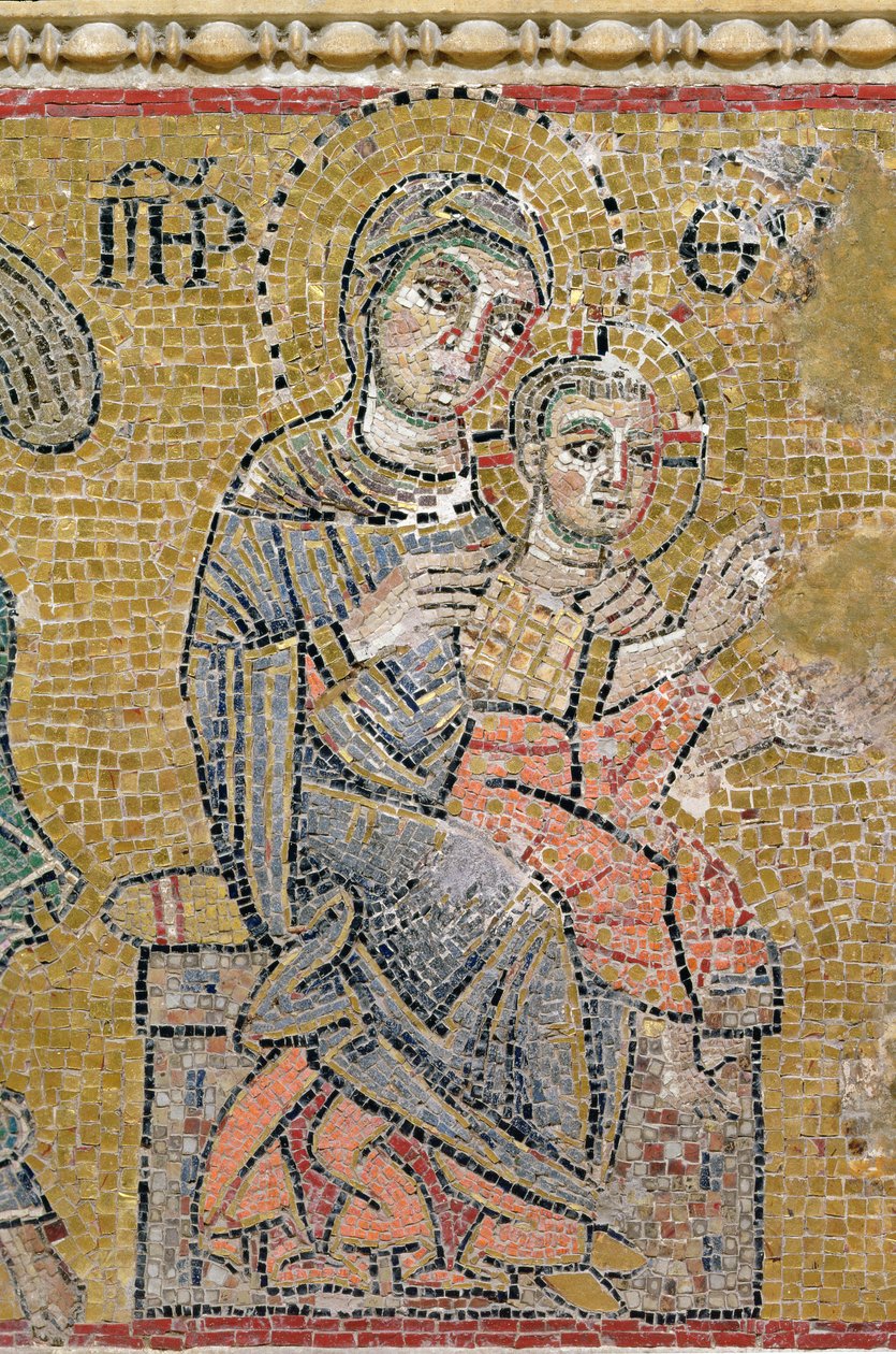 Virgin and Child, Cosmati by Italian School