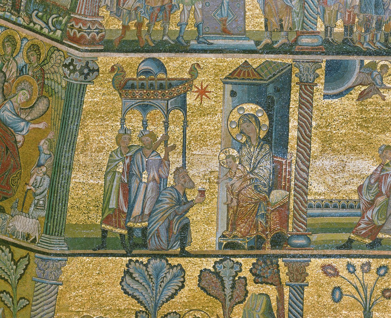 The Adoration of the Magi by Italian school