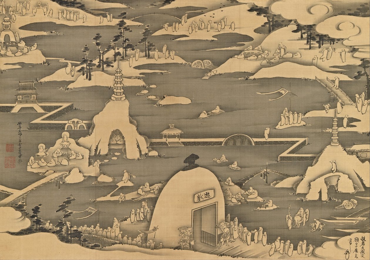 Five Hundred Arhats by Ito Jakuchu