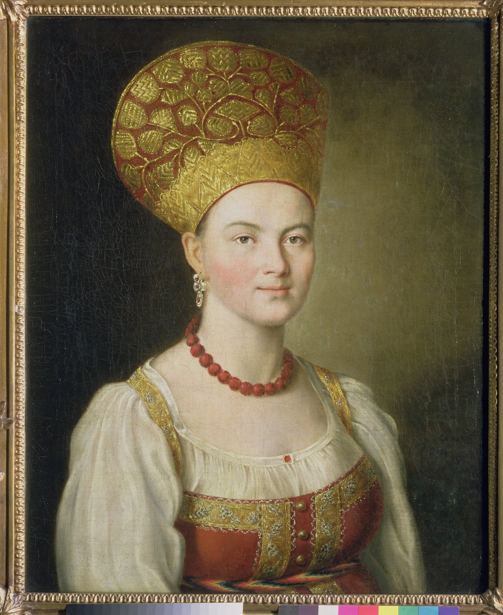 Peasant Woman in Russian Costume, 1784 by Ivan Petrovich Argunov
