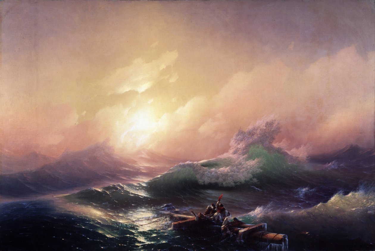 The Ninth Wave by Ivan Konstantinovich Aivazovsky