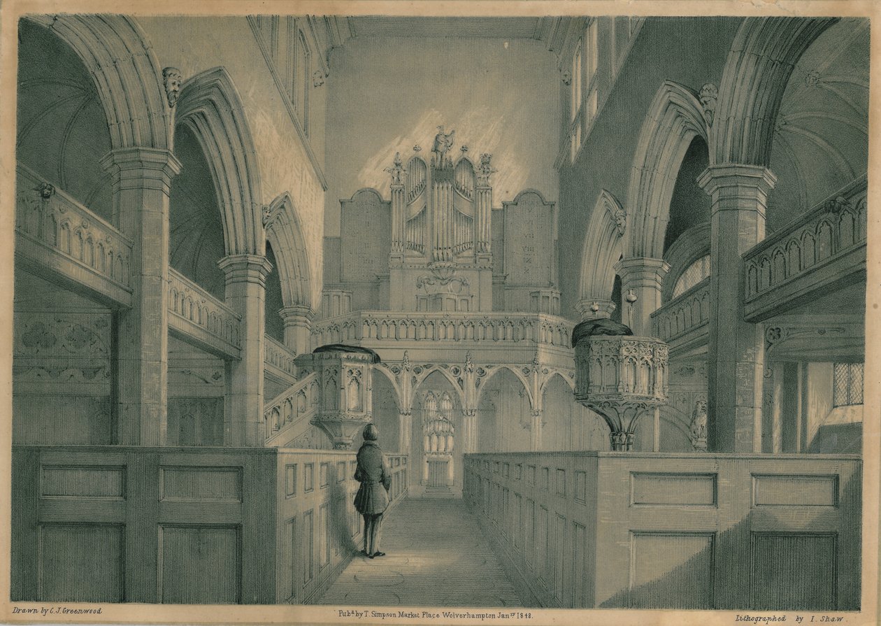 Interior view of St. Peter
