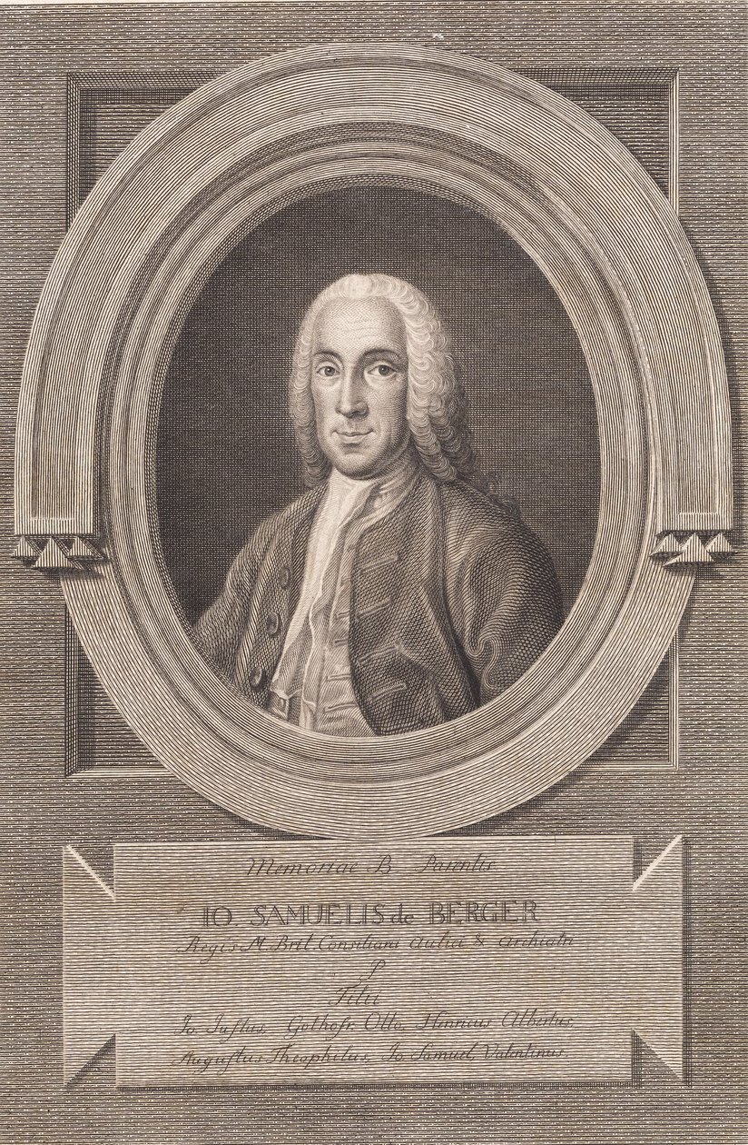 Portrait of Doctor Johann Samuel von Berger by J.F. Clemens