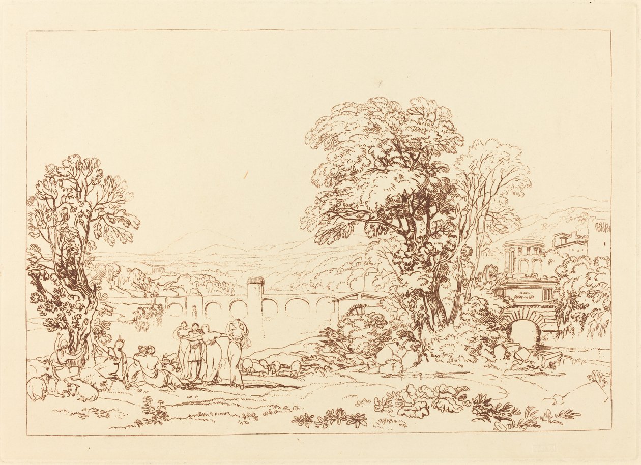 Apuleia in Search of Apuleius by Joseph Mallord William Turner