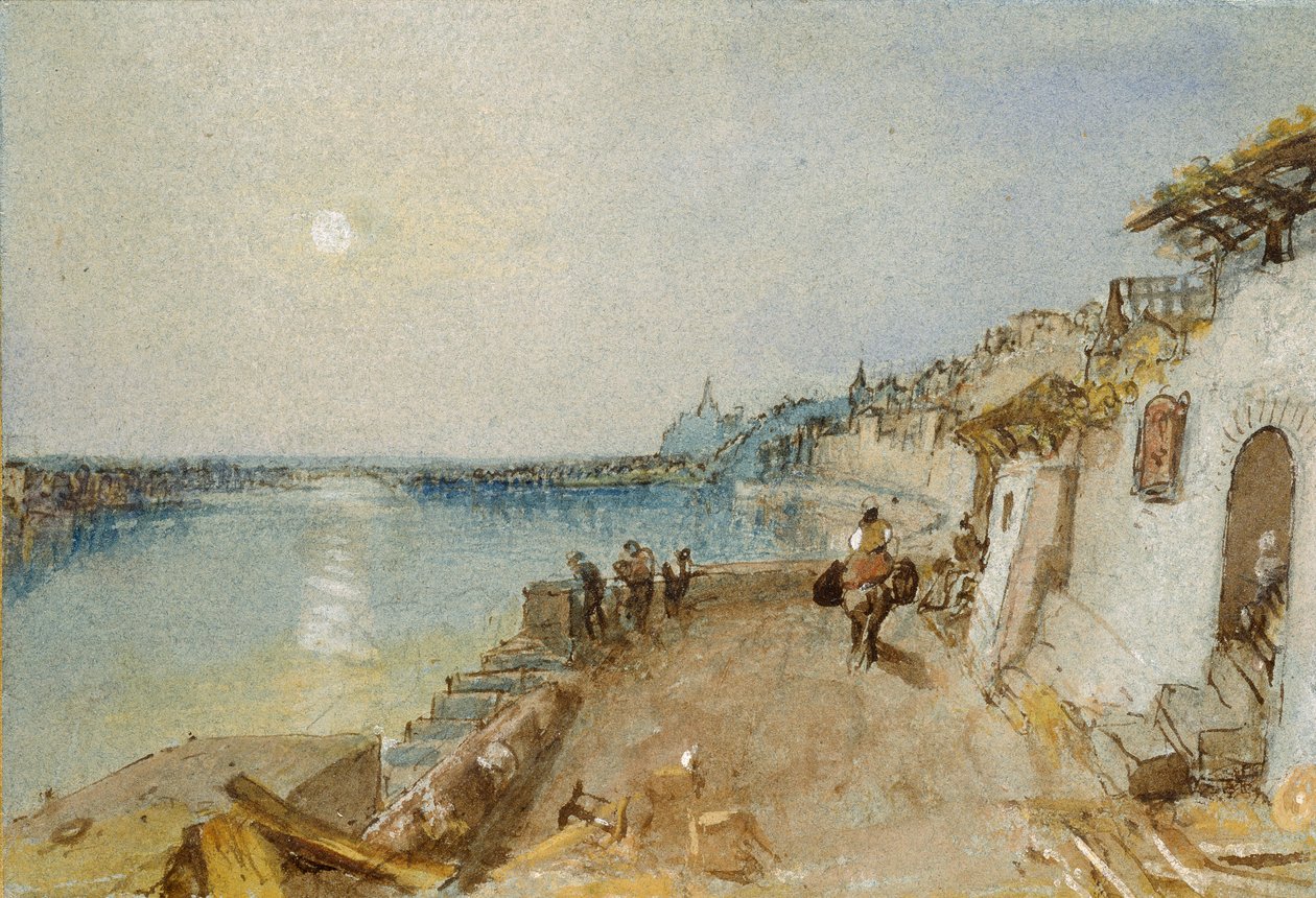 Rietz, near Saumur, c1830 by Joseph Mallord William Turner