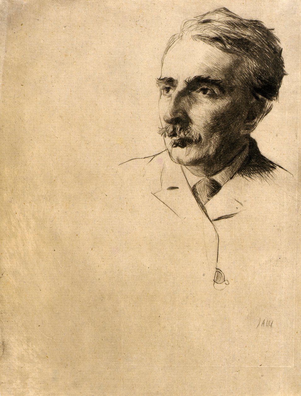 Portrait of John F. Weir by J. Alden Weir